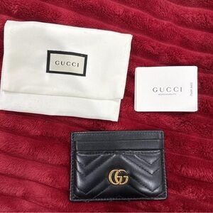 Gucci “GG Marmont Card Case”